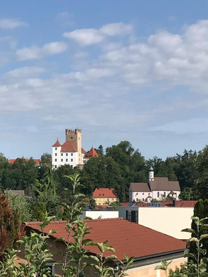 House With Castle View & Art Apartment Guenzburg Luaran gambar